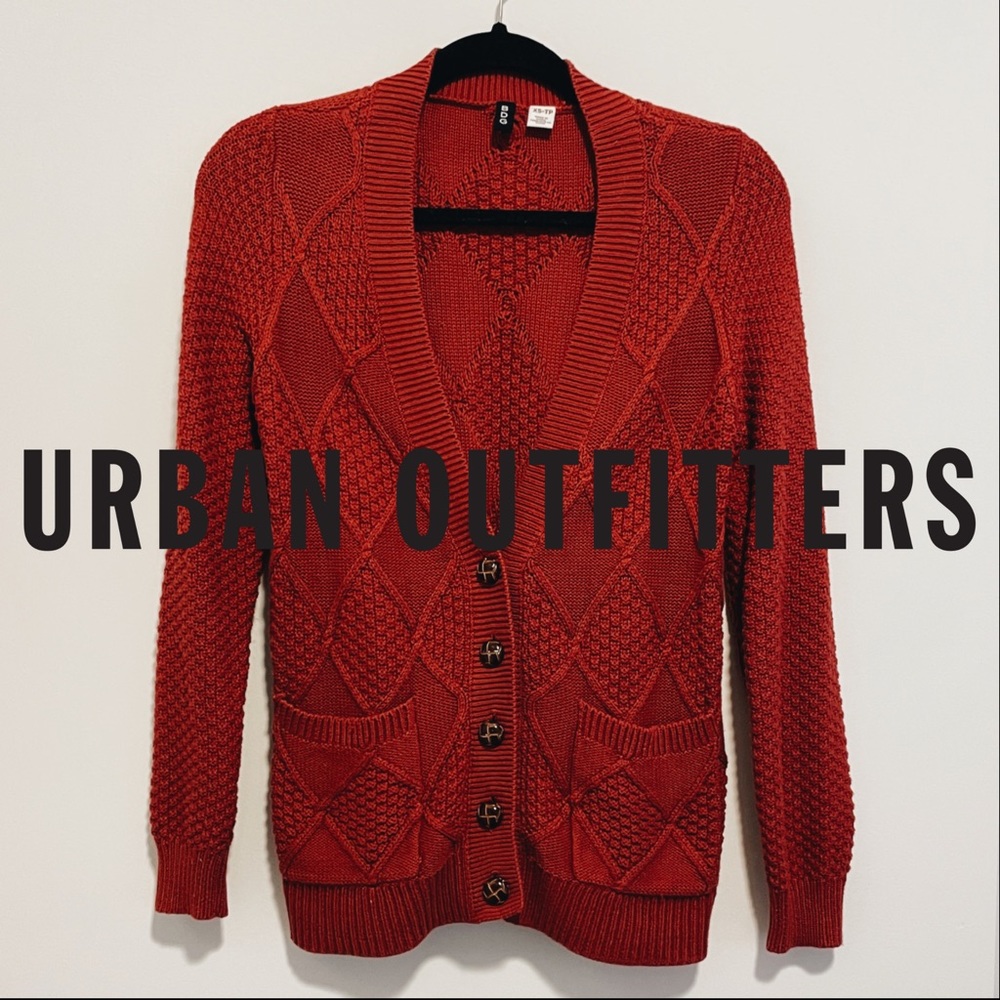 Urban Outfitters Knit Grandpa Cardigan